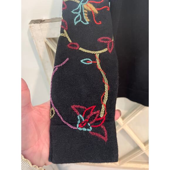 IVY petite medium PM cardigan sweater with embroidery - Picture 2 of 4